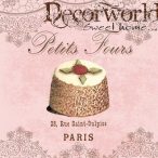 PPD Szalvéta 33x33cm Petits Fours  20db