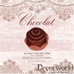 PPD Szalvéta 33x33cm Chocolat  20db
