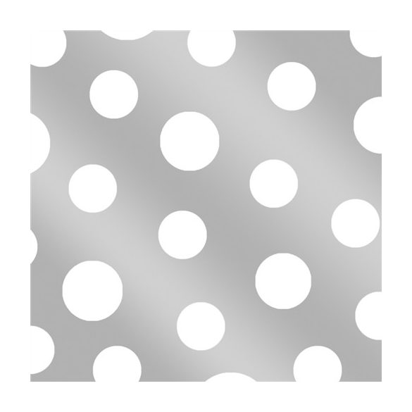 PPD Szalvéta 33x33cm Spot Silver  20db