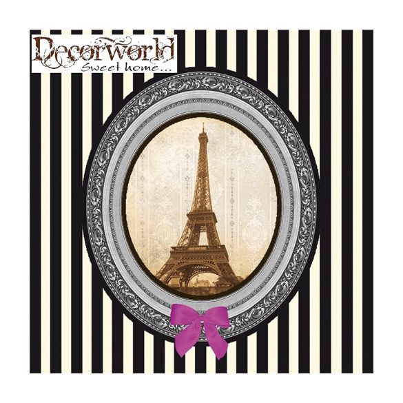 PPD Szalvéta 33x33cm Paris Deluxe  20db