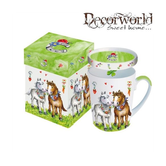 PPD Bögre fedővel díszdobozban Poldy&Lissy