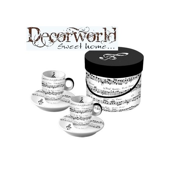 PPD Espresso csésze szett/2 díszdobozban Adagio