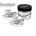   PPD Cappucino csésze szett/2 alátéttel díszdobozban Adagio