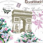 PPD Szalvéta 33x33cm Arc de Triomphe  20db