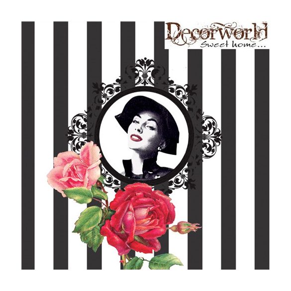 PPD Szalvéta 33x33cm Belle Parisienne  20db