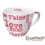 PPD bögre nagy Love Graphic