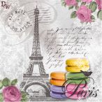 PPD Szalvéta 33x33cm Macarons de Paris  20db