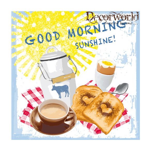 PPD Szalvéta 33x33cm Morning Sunshine  20db