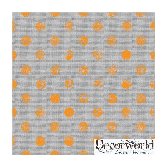 PPD Szalvéta 33x33cm Fashion Dots neon orange