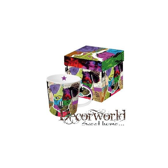 Porcelán Bögre díszdobozban - Urban Dog