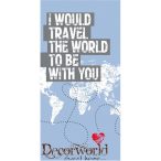 PPD Bistro Szalvéta Travel The World 33x33cm 10db