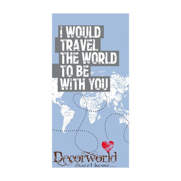 PPD Bistro Szalvéta Travel The World 33x33cm 10db