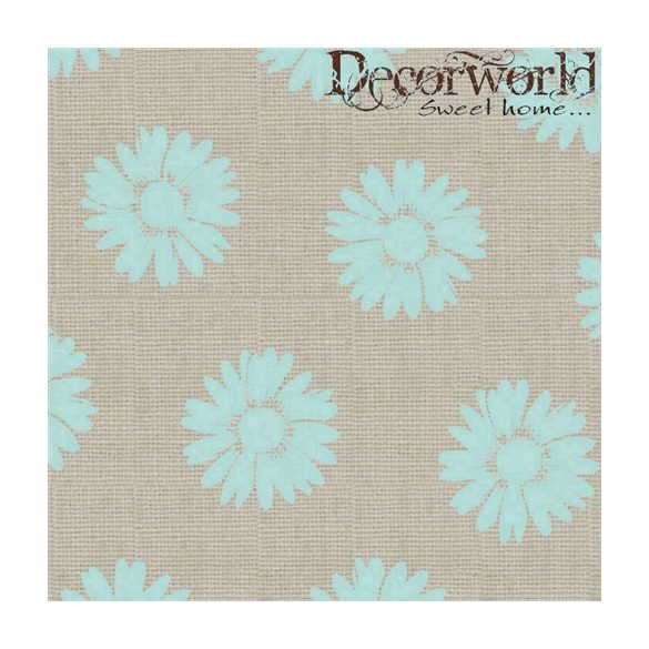PPD Szalvéta 33x33cm Fashion Daisies taupe mint