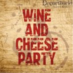 PPD Szalvéta 33x33cm Wine & Cheese Party