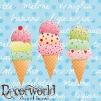 PPD Szalvéta 33x33cm Gelati Misti 20db