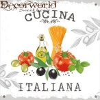 PPD Szalvéta 33x33cm Cucina Italiana White  20db