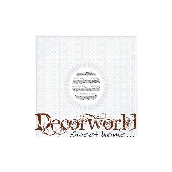 PPD Szalvéta 33x33cm Medaillon Majesty Ivory  15db