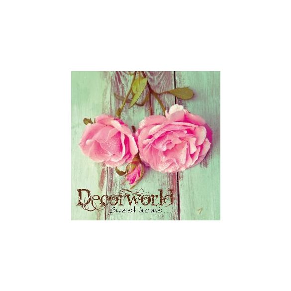 PPD Szalvéta 33x33cm  20/cs Shabby Roses