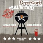 PPD Szalvéta 33x33cm Grill & Chill wood  15 db