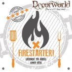 PPD Szalvéta 33x33cm Firestarter white 15 db