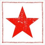 PPD Szalvéta 33x33cm Star Fashion red  20db