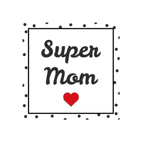 PPD Szalvéta 33x33cm Super Mom  20db