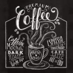 PPD Szalvéta 33x33cm Blackboard Coffee 20db