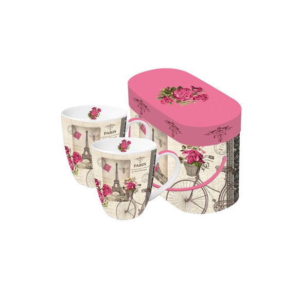 PPD Bögre díszdobozban sett/2 Velo Parisien