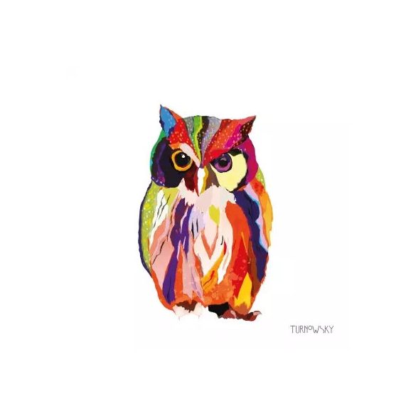 PPD Szalvéta 33x33cm Leros Owl  20db