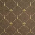 PPD Szalvéta 33x33cm French Style brown  20db