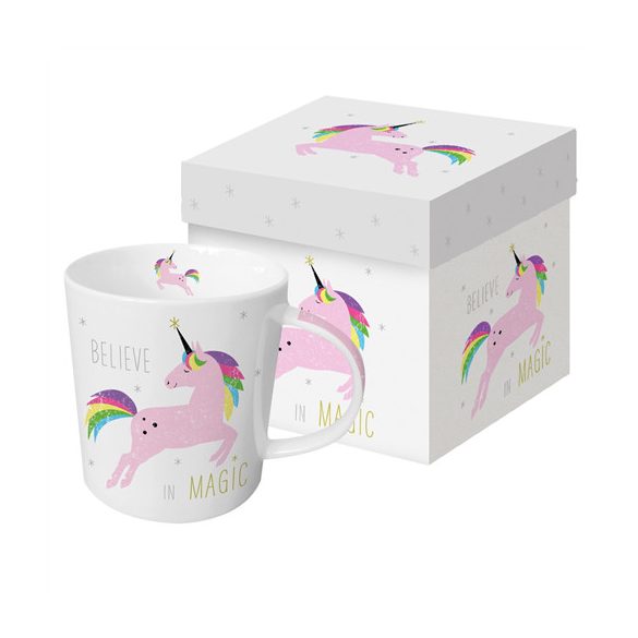 PPD Bögre White Unicorn Pink
