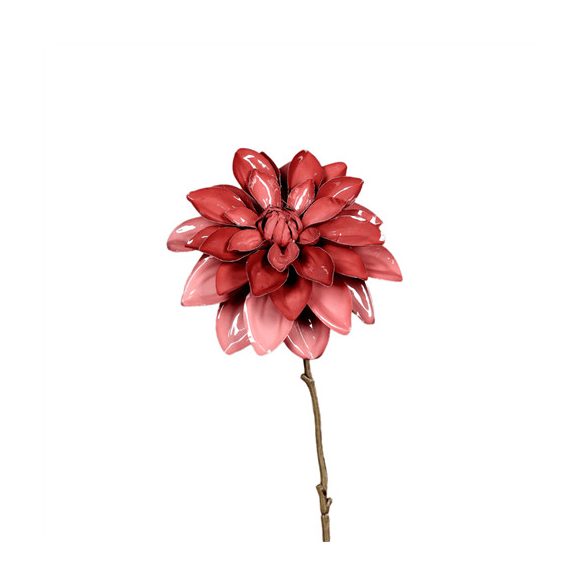 Selyemvirág Dahlia műanyag 56cm - Mályva