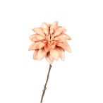 Selyemvirág Dahlia műanyag 56cm - Barack