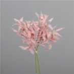 Páfrány x2 40cm - Rózsaszín