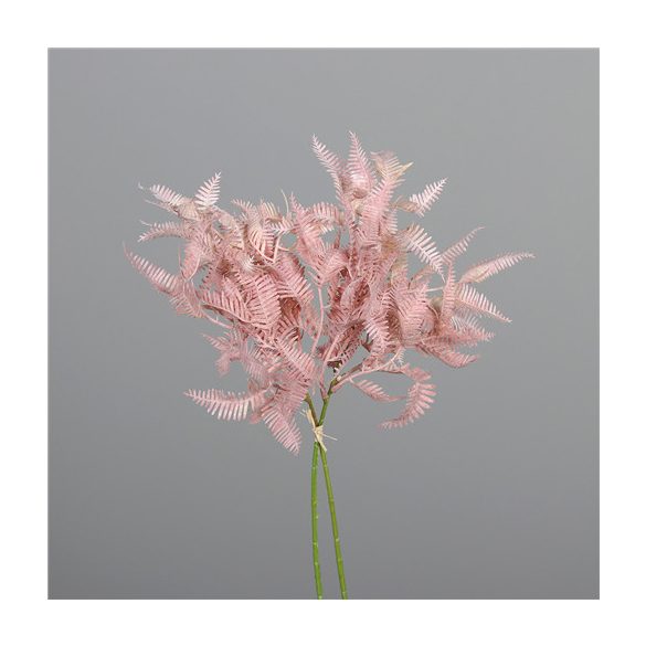 Páfrány x2 40cm - Rózsaszín