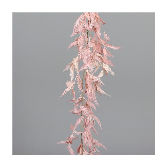 Páfrány füzér 90cm - Rózsaszín