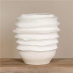 Kerámia váza 46cm - Fehér