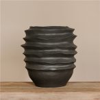 Kerámia váza 46cm - Fekete