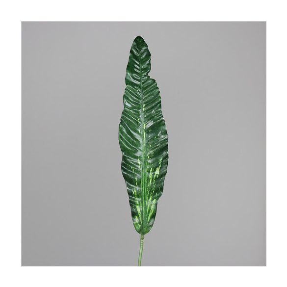Anthurium levél 135cm - Zöld-sárga