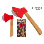 Pizza szeletelő balta forma 18cm