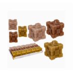 Gyertya kocka 5,5x5,5cm - 3 színben