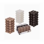 Gyertya buborék 6x12cm - 3 színben