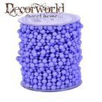 Szalag gyöngy textil 8mmx15m lila