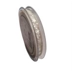 Organza szalag textil Wega 10mm x 20m - Barna