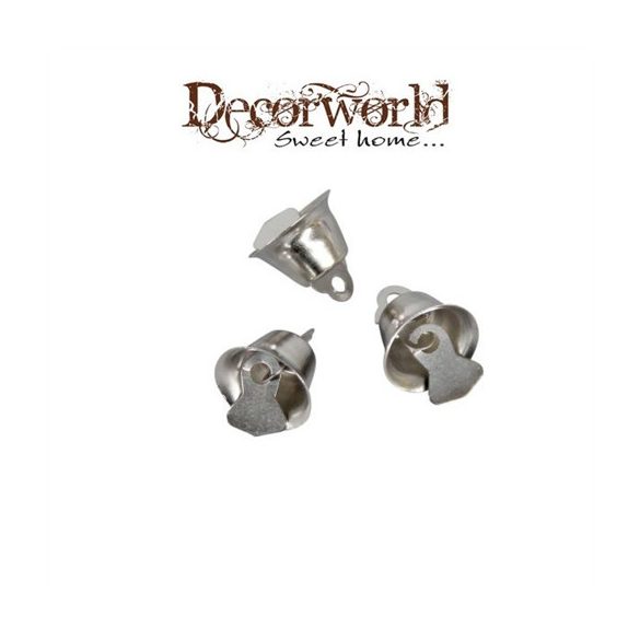 Csengő 1,5cm - Ezüst S/24 db