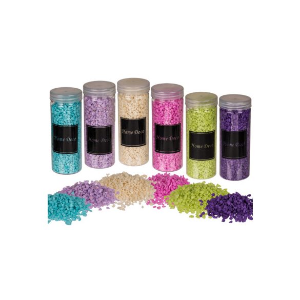 Dekorhomok durva szemcsés - Több színben