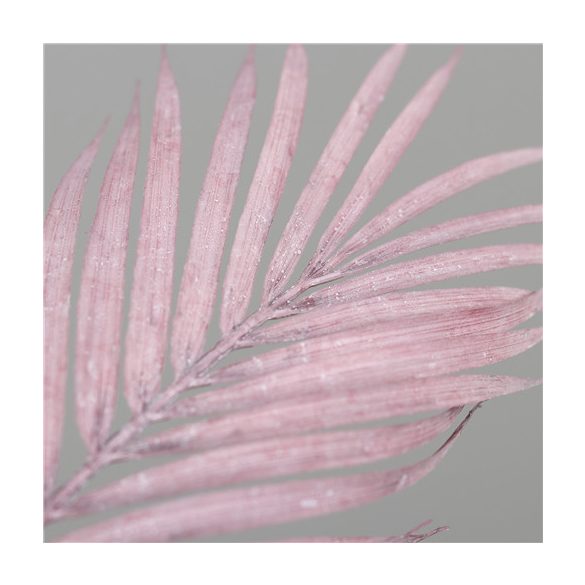 Páfrány ág 80cm - Rózsaszín