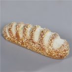 Dekorációs Pékárú kenyér szezámmagos 28x7x5cm