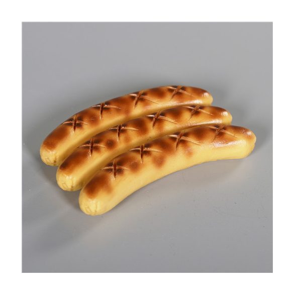 Dekorációs sült grillkolbász Sausages 17 cm - 3db/csomag