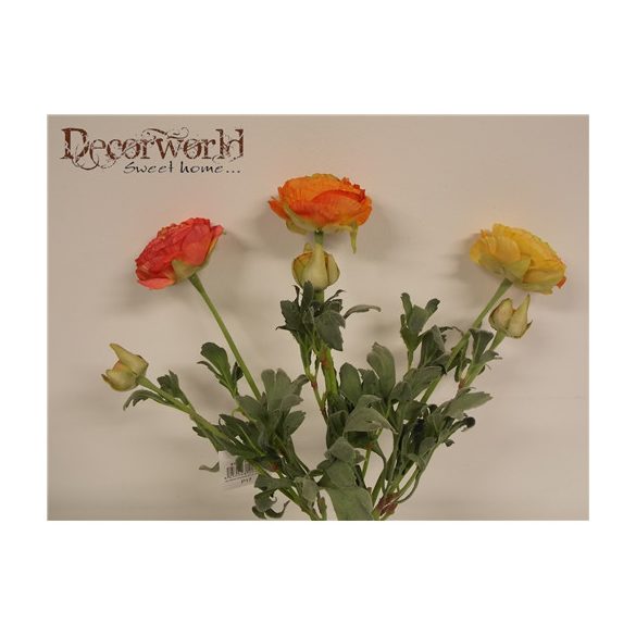 Boglárka műa. ággal 40cm színes